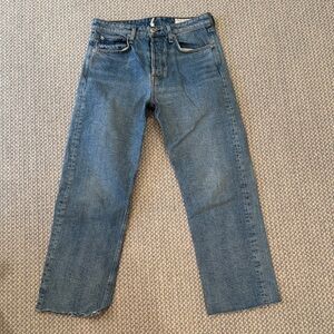 rag & bone Women's Blue Flare Jeans